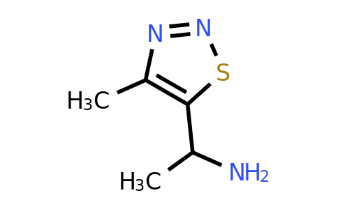 CAS 1540554-67-3 | 1-(4-Methyl-1,2,3-thiadiazol-5-yl)ethan-1-amine