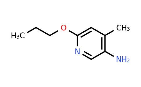 CAS 1540599-32-3 | 4-Methyl-6-propoxypyridin-3-amine