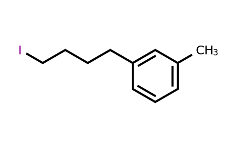 CAS 154108-09-5 | 1-(4-Iodobutyl)-3-methylbenzene