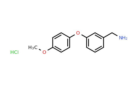 CAS 154108-33-5 | (3-(4-methoxyphenoxy)phenyl)methanamine hydrochloride