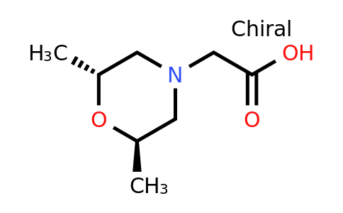 CAS 1541190-00-4 | 2-[(2R,6R)-2,6-dimethylmorpholin-4-yl]acetic acid