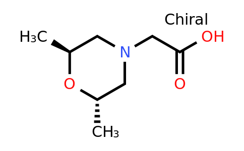 CAS 1541190-36-6 | 2-[(2S,6S)-2,6-dimethylmorpholin-4-yl]acetic acid