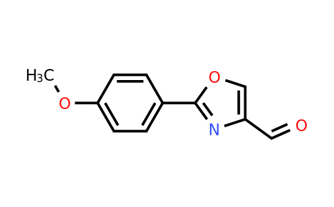 CAS 154136-90-0 | 2-(4-Methoxy-phenyl)-oxazole-4-carbaldehyde