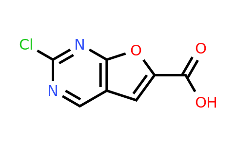 CAS 1541368-88-0 | 2-chlorofuro[2,3-d]pyrimidine-6-carboxylic acid