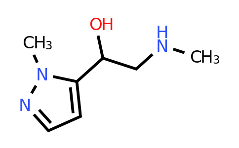 CAS 1541570-21-1 | 1-(1-Methyl-1H-pyrazol-5-yl)-2-(methylamino)ethan-1-ol