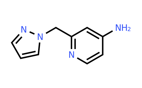 CAS 1541829-45-1 | 2-[(1H-Pyrazol-1-yl)methyl]pyridin-4-amine