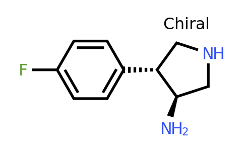CAS 154206-03-8 | (3S,4R)-4-(4-Fluorophenyl)pyrrolidin-3-amine