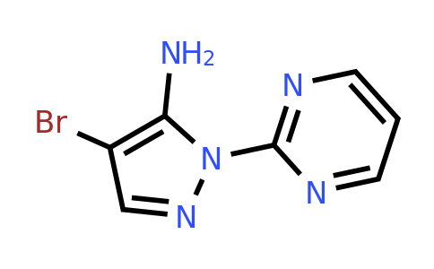 4-Bromo-1-(pyrimidin-2-yl)-1H-pyrazol-5-amine