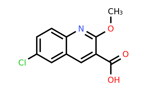 CAS 1542427-87-1 | 6-Chloro-2-methoxyquinoline-3-carboxylic acid