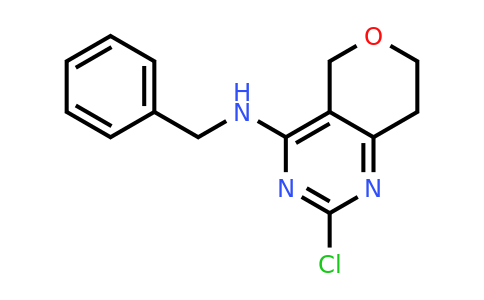 CAS 1542711-55-6 | N-benzyl-2-chloro-7,8-dihydro-5H-pyrano[4,3-d]pyrimidin-4-amine