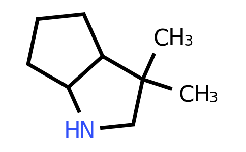 CAS 1542725-55-2 | 3,3-dimethyl-octahydrocyclopenta[b]pyrrole