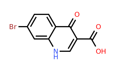 7-Bromo-4-oxo-1,4-dihydroquinoline-3-carboxylic acid