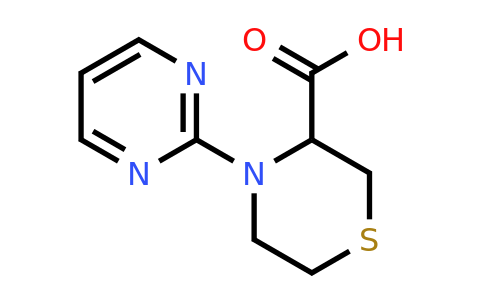 CAS 1543574-40-8 | 4-(pyrimidin-2-yl)thiomorpholine-3-carboxylic acid