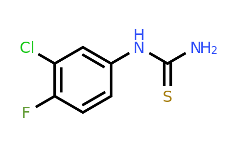 CAS 154371-25-2 | (3-Chloro-4-fluorophenyl)thiourea