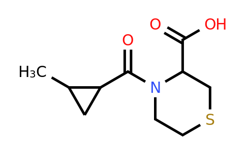 CAS 1543867-27-1 | 4-(2-methylcyclopropanecarbonyl)thiomorpholine-3-carboxylic acid