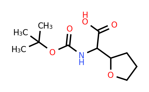 CAS 1543959-17-6 | 2-{[(tert-butoxy)carbonyl]amino}-2-(oxolan-2-yl)acetic acid