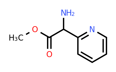 CAS 154410-83-0 | Methyl 2-amino-2-(pyridin-2-YL)acetate