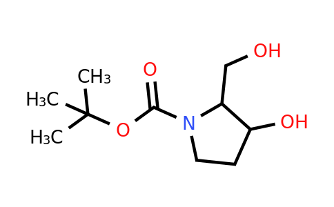 CAS 1544167-81-8 | 3-Hydroxy-2-hydroxymethyl-pyrrolidine-1-carboxylic acid tert-butyl ester
