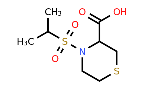 CAS 1544415-06-6 | 4-(propane-2-sulfonyl)thiomorpholine-3-carboxylic acid