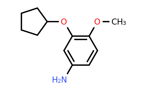 CAS 154464-26-3 | 3-(cyclopentoxy)-4-methoxy-aniline