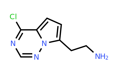 CAS 1544714-92-2 | 2-{4-chloropyrrolo[2,1-f][1,2,4]triazin-7-yl}ethan-1-amine