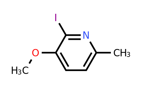 CAS 154497-82-2 | 2-Iodo-3-methoxy-6-methylpyridine