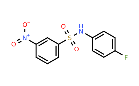 CAS 1545-95-5 | N-(4-Fluorophenyl)-3-nitrobenzenesulfonamide