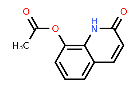 CAS 15450-72-3 | 2-Oxo-1,2-dihydroquinolin-8-yl acetate