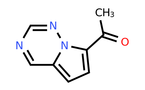 CAS 1545012-48-3 | 1-{pyrrolo[2,1-f][1,2,4]triazin-7-yl}ethan-1-one