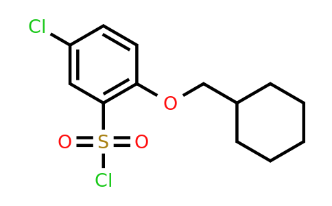 CAS 1545142-79-7 | 5-chloro-2-(cyclohexylmethoxy)benzene-1-sulfonyl chloride