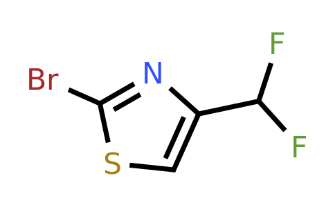 CAS 1545252-82-1 | 2-Bromo-4-(difluoromethyl)thiazole