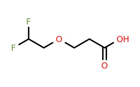 CAS 1545306-92-0 | 3-(2,2-difluoroethoxy)propanoic acid