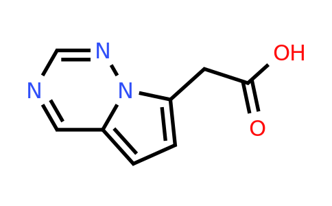 CAS 1545329-89-2 | 2-pyrrolo[2,1-f][1,2,4]triazin-7-ylacetic acid