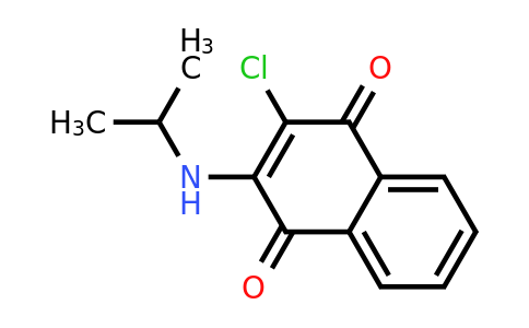 CAS 15455-20-6 | 2-Chloro-3-(isopropylamino)naphthalene-1,4-dione