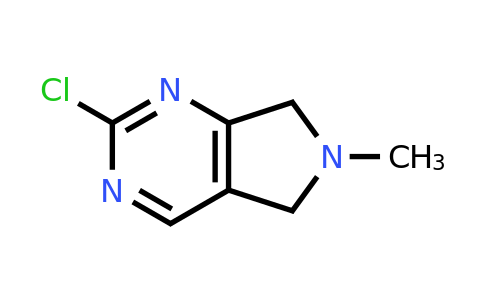 CAS 1545506-40-8 | 2-chloro-6-methyl-5H,6H,7H-pyrrolo[3,4-d]pyrimidine