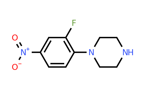 CAS 154590-33-7 | 1-(2-Fluoro-4-nitrophenyl)piperazine