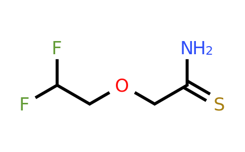 CAS 1545975-19-6 | 2-(2,2-Difluoroethoxy)ethanethioamide