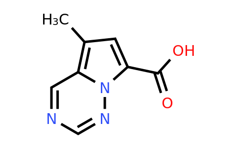 CAS 1546150-28-0 | 5-methylpyrrolo[2,1-f][1,2,4]triazine-7-carboxylic acid