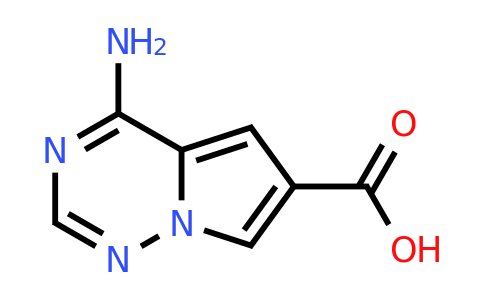 CAS 1546168-66-4 | 4-aminopyrrolo[2,1-f][1,2,4]triazine-6-carboxylic acid