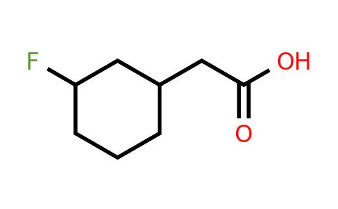 CAS 1546282-36-3 | 2-(3-fluorocyclohexyl)acetic acid