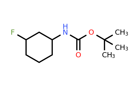 CAS 1546332-14-2 | tert-butyl N-(3-fluorocyclohexyl)carbamate