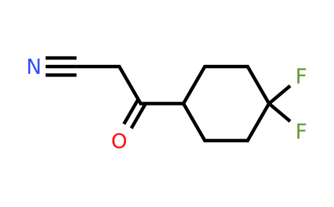CAS 1546403-48-8 | 3-(4,4-difluorocyclohexyl)-3-oxopropanenitrile