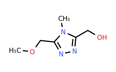 CAS 1546458-31-4 | (5-(Methoxymethyl)-4-methyl-4H-1,2,4-triazol-3-yl)methanol