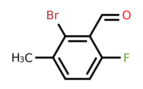 CAS 154650-16-5 | 2-bromo-6-fluoro-3-methylbenzaldehyde