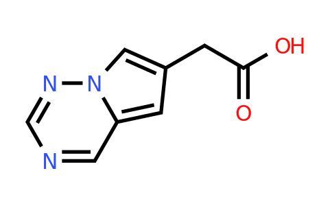 CAS 1546503-79-0 | 2-{pyrrolo[2,1-f][1,2,4]triazin-6-yl}acetic acid