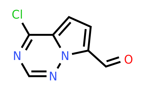 CAS 1546505-09-2 | 4-chloropyrrolo[2,1-f][1,2,4]triazine-7-carbaldehyde