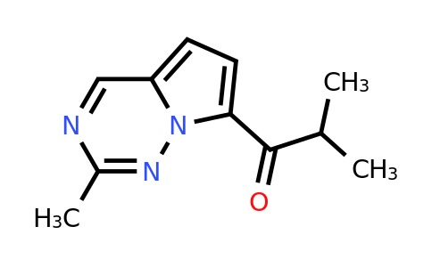 CAS 1546621-94-6 | 2-methyl-1-{2-methylpyrrolo[2,1-f][1,2,4]triazin-7-yl}propan-1-one