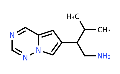 CAS 1546622-23-4 | 3-methyl-2-{pyrrolo[2,1-f][1,2,4]triazin-6-yl}butan-1-amine