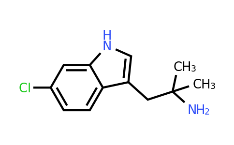 CAS 15467-38-6 | 1-(6-Chloro-1H-indol-3-YL)-2-methylpropan-2-amine