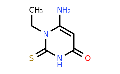 CAS 15468-21-0 | 6-Amino-1-ethyl-2-thioxo-2,3-dihydropyrimidin-4(1H)-one